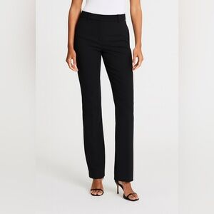 Express Columnist Mid Rise Bootcut Pants in Black Size 0